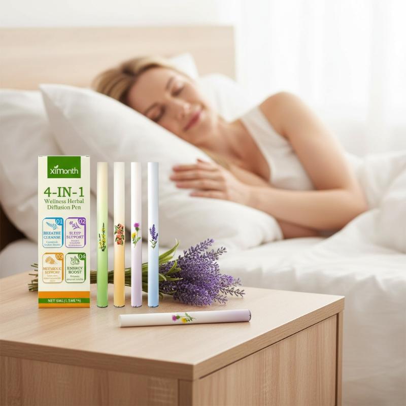 Herbal Wellness Supplement - مجموعة ناشر عشبي 4 في 1: