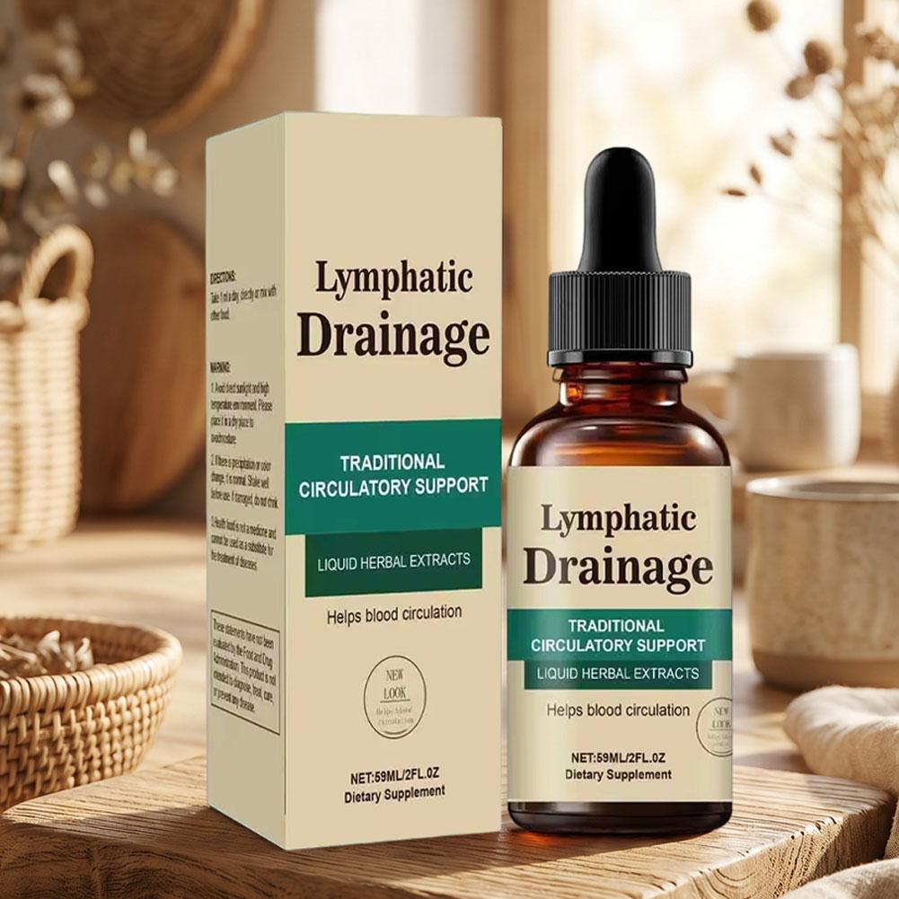 قطرات ليمفاوية عشبية طبيعية، ت - مراجعة Herbal Wellness Formula وسعره