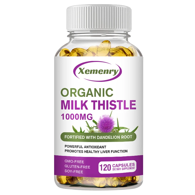كبسولات شوك الحليب 1000 ملجم ج - مراجعة Milk Thistle Silymarin وسعره