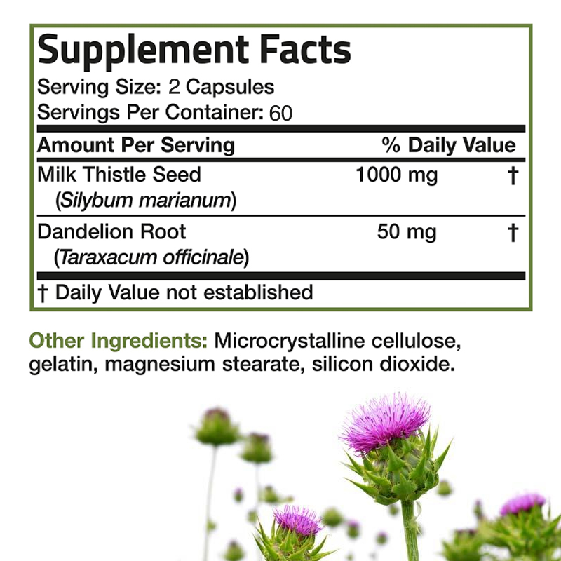 مكمل عشبة الحليب الممتاز 1000  - مراجعة Milk Thistle Silymarin وسعره