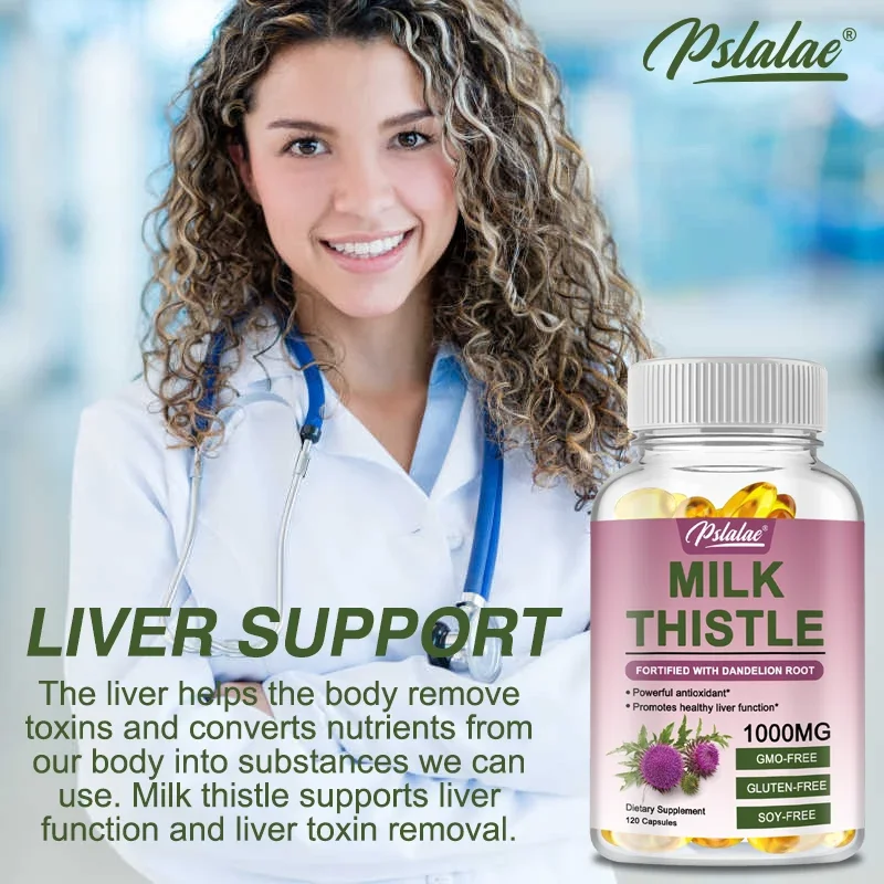 مكمل عشبة الحليب الممتاز 1000  - مراجعة Milk Thistle Silymarin وسعره