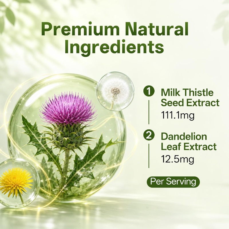 سيليمارين نبات الشوك الحليب يح - مراجعة Milk Thistle Silymarin وسعره