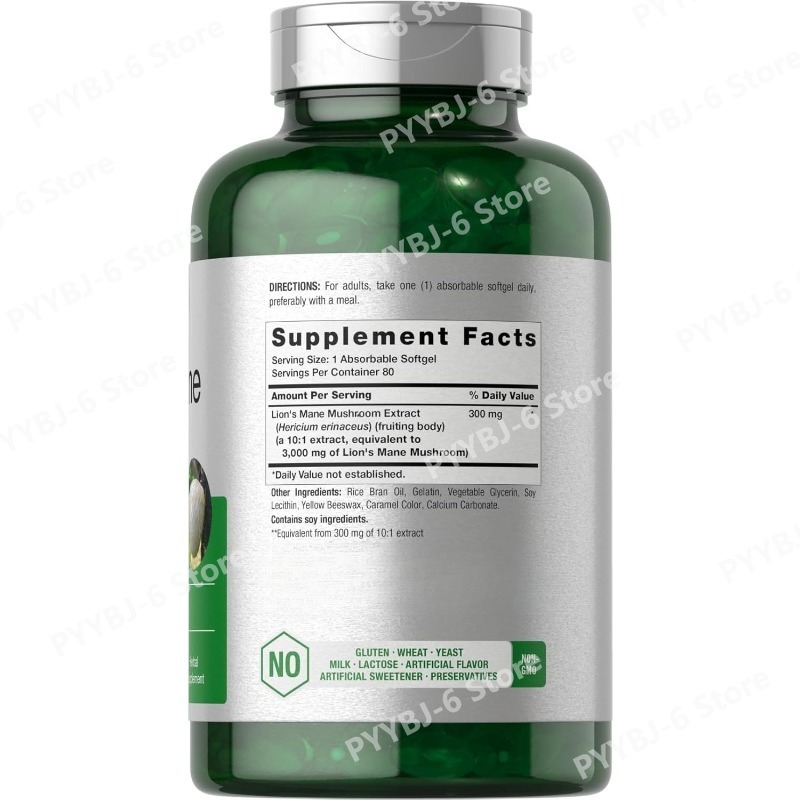 مستخلص فطر عرف الأسد، خالٍ من  - مراجعة Herbal Wellness Formula وسعره